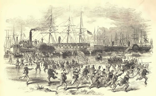 Hilton Head Island fell to Union forces on November 7, 1861.